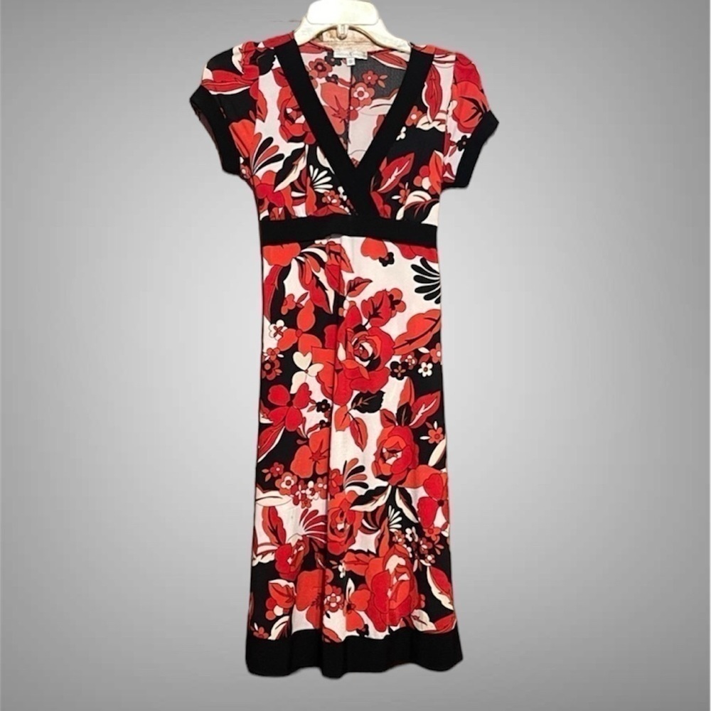 MOA MOA FAUX WRAP DRESS SIZE SMALL